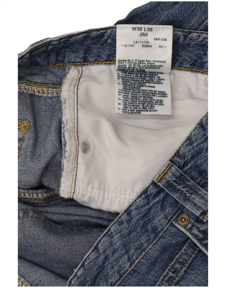 Damskie jeansy Lee Jinx Bootcut W30 L30 Niebieskie bawełniane
