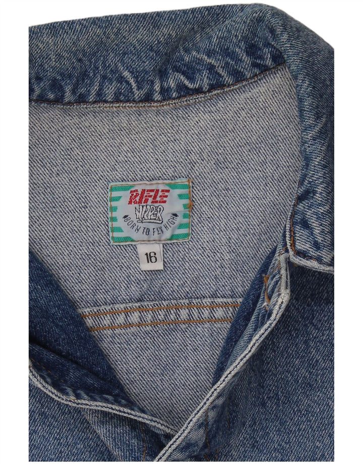 Kurtka dżinsowa chłopięca RIFLE 15-16 lat, niebieska, bawełniana