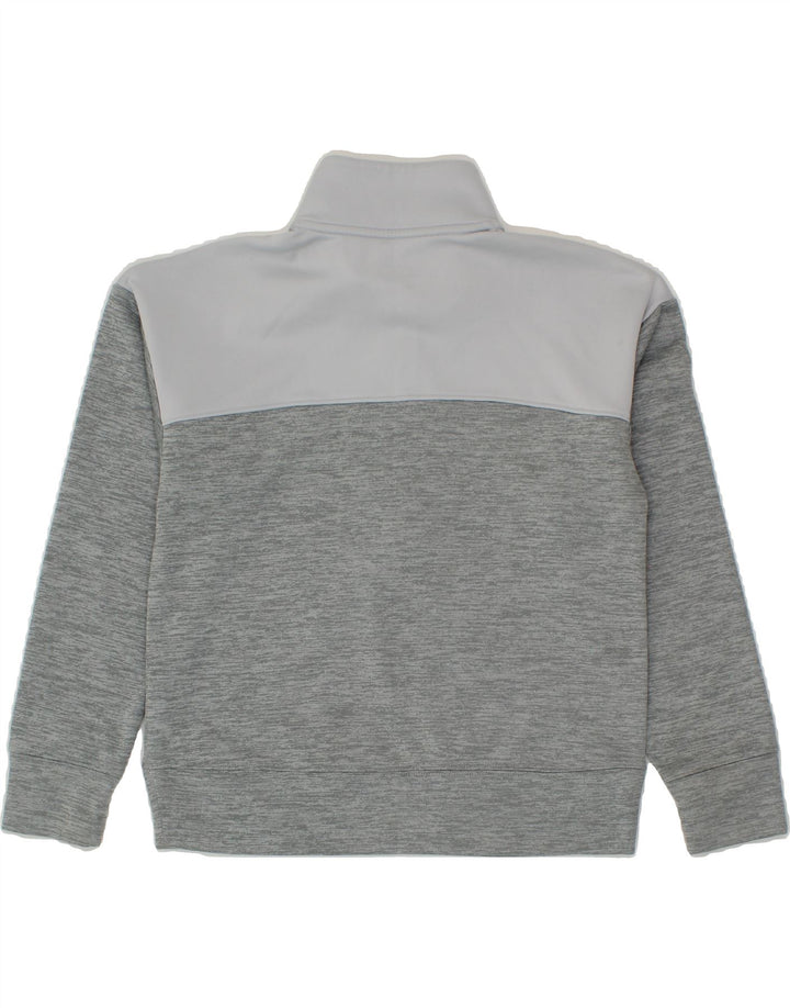 UNDER ARMOUR Womens Oversized Graphic Sweatshirt Jumper UK 6 XS Grey Vintage Under Armour and Second-Hand Under Armour from Messina Hembry 