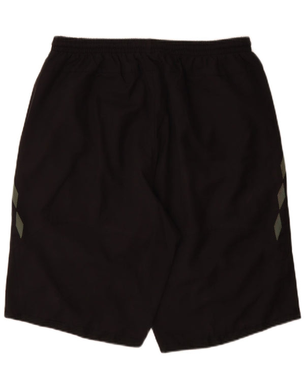 Męskie spodenki sportowe Umbro XL, czarny, geometryczny poliester