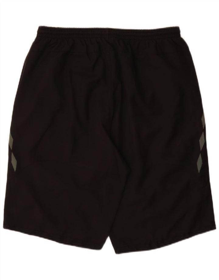 Męskie spodenki sportowe Umbro XL, czarny, geometryczny poliester