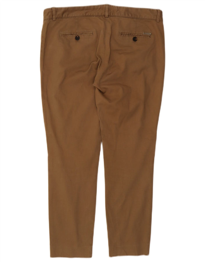 Wąskie spodnie damskie Massimo Dutti EU 42 Large W34 L26 Beżowe