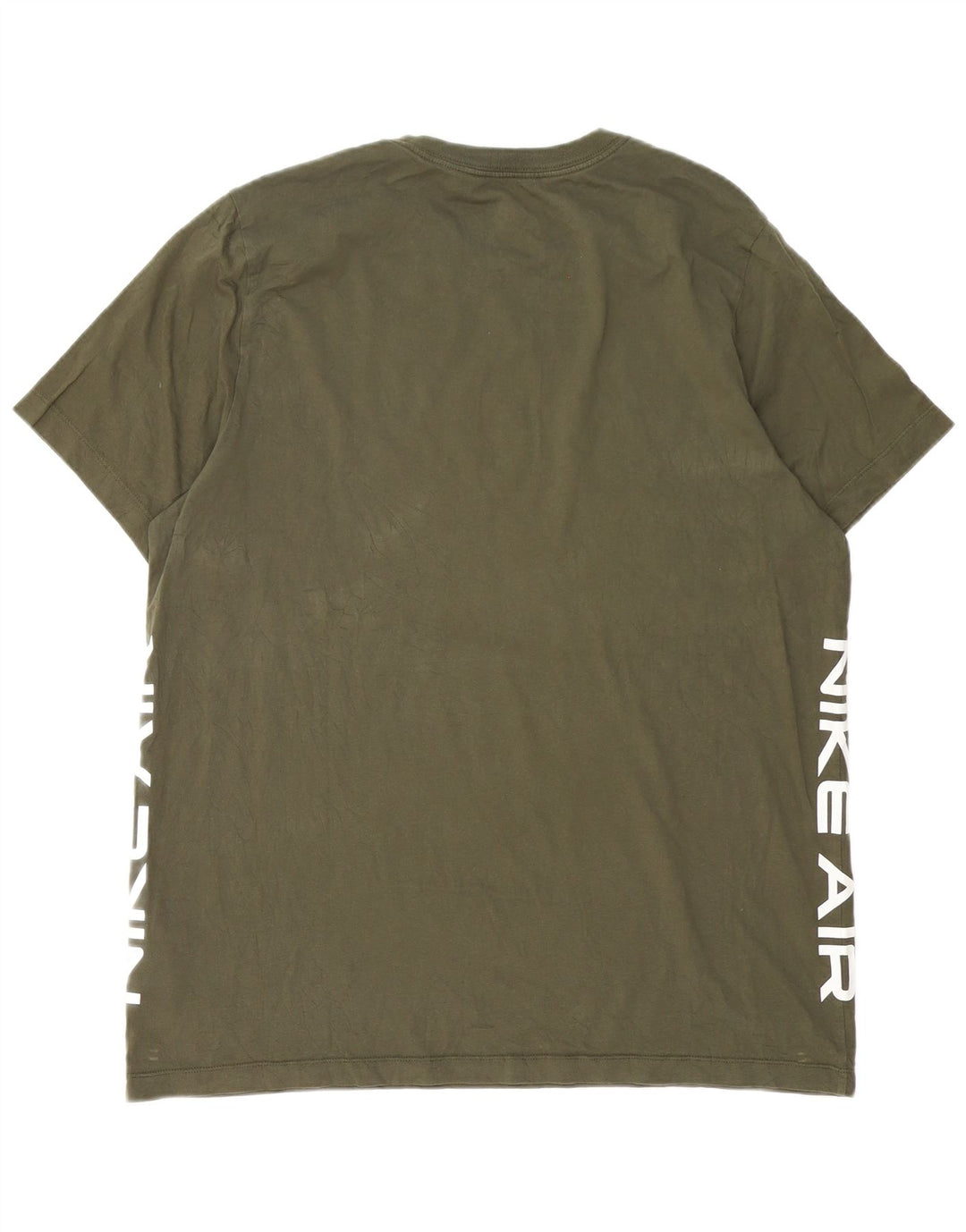 Męski T-shirt z grafiką Nike, XL, zielony, bawełniany