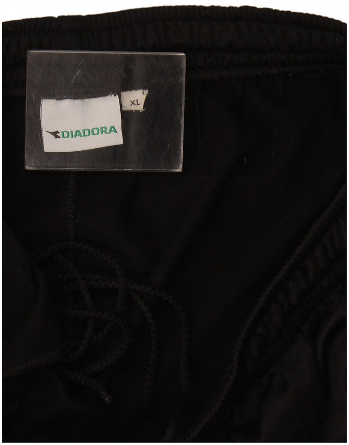 Męskie spodnie dresowe Diadora XL, czarne