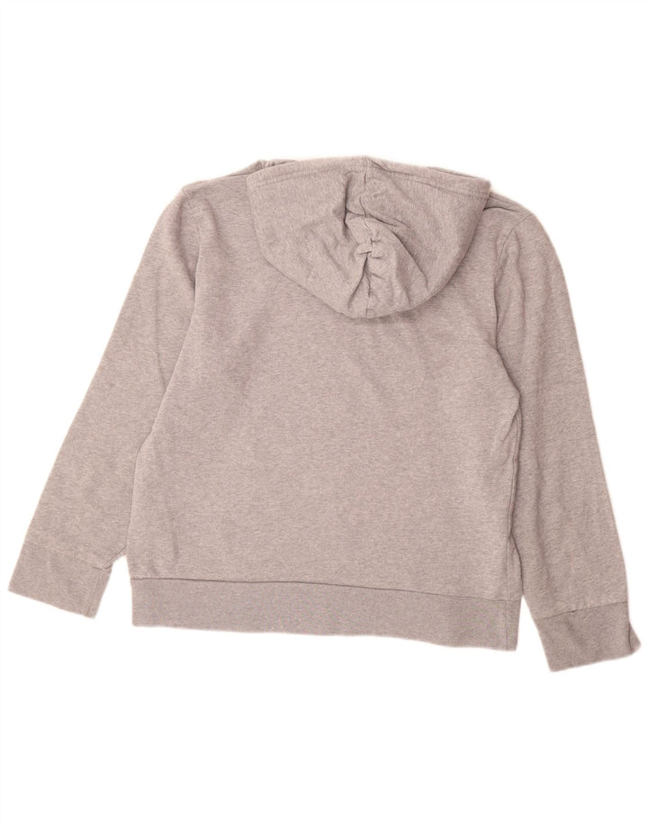 Męski sweter z kapturem i grafiką LEVI'S, średnioszary, bawełniany