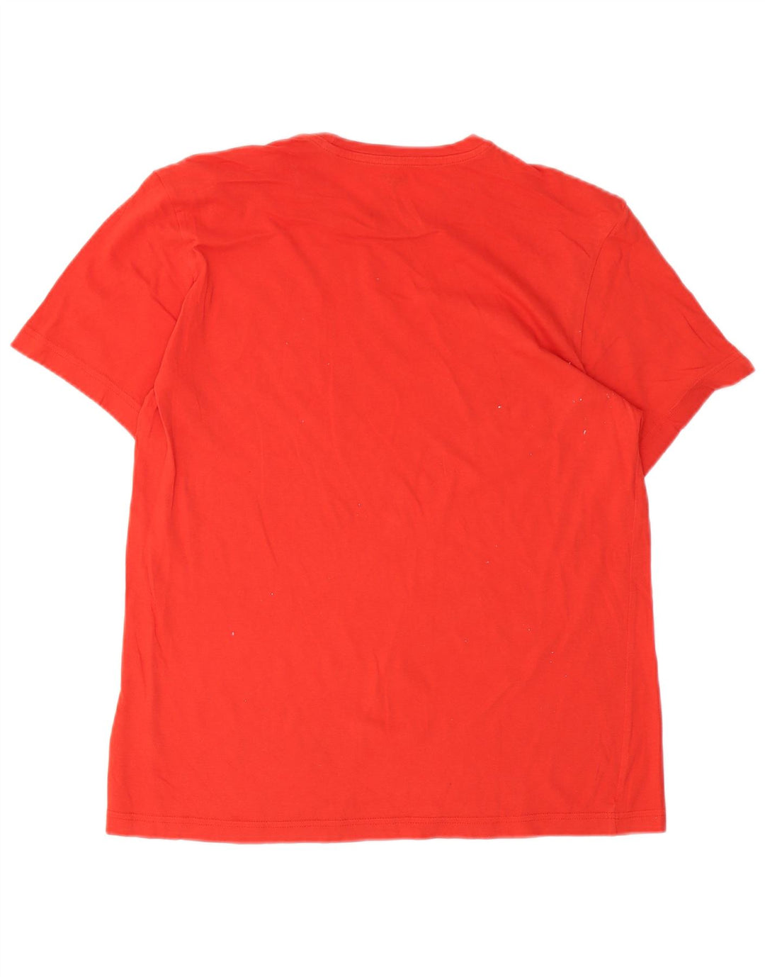 Męski T-shirt Reebok z grafiką, duży, czerwony, bawełniany