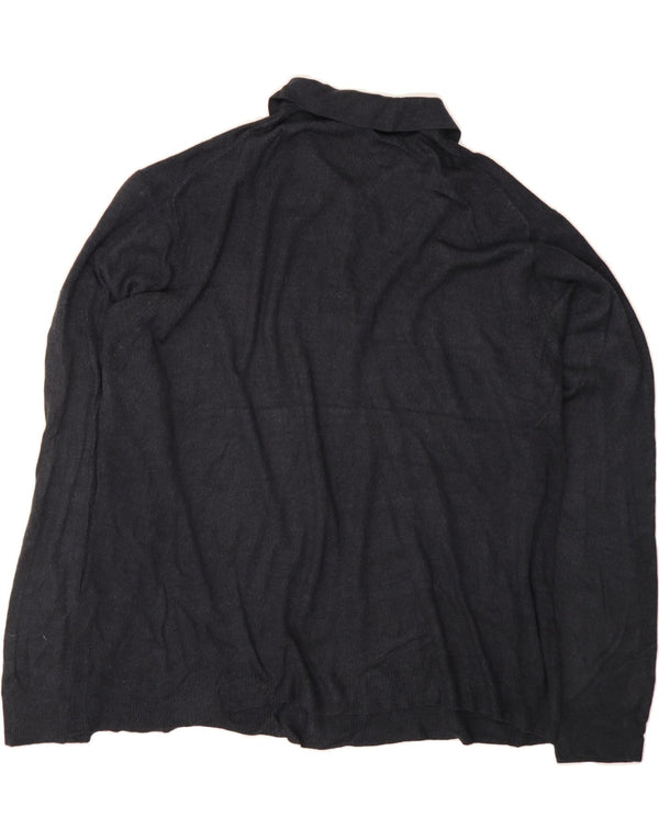 Męski sweter polo DOCKERS 3XL granatowy Argyle/Diament