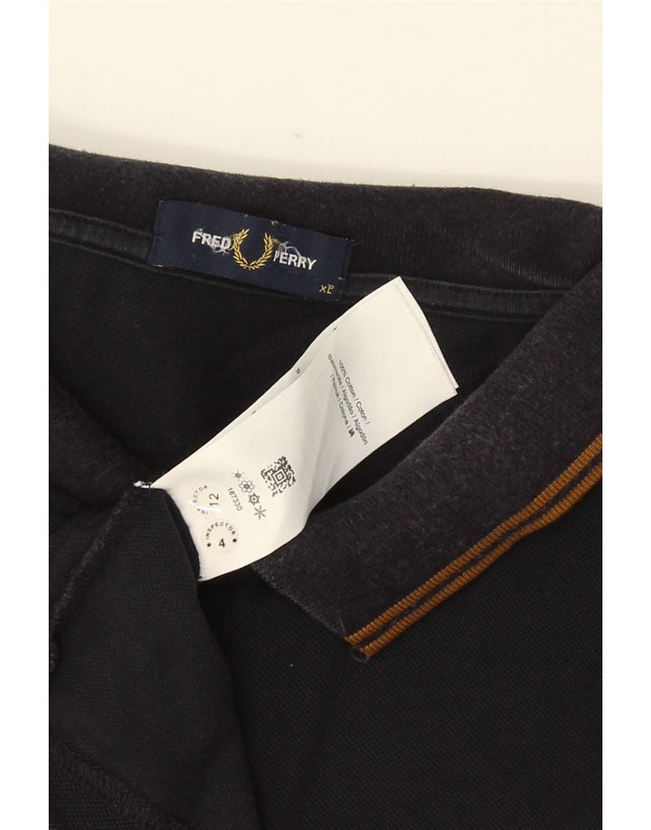 Męska koszulka polo Fred Perry XL, granatowa, bawełniana
