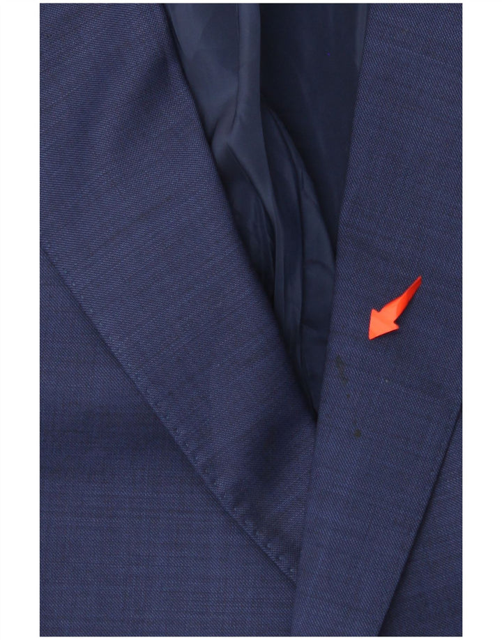 Męska marynarka zapinana na 2 guziki TOMMY HILFIGER IT 50, duża, granatowa, wełniana