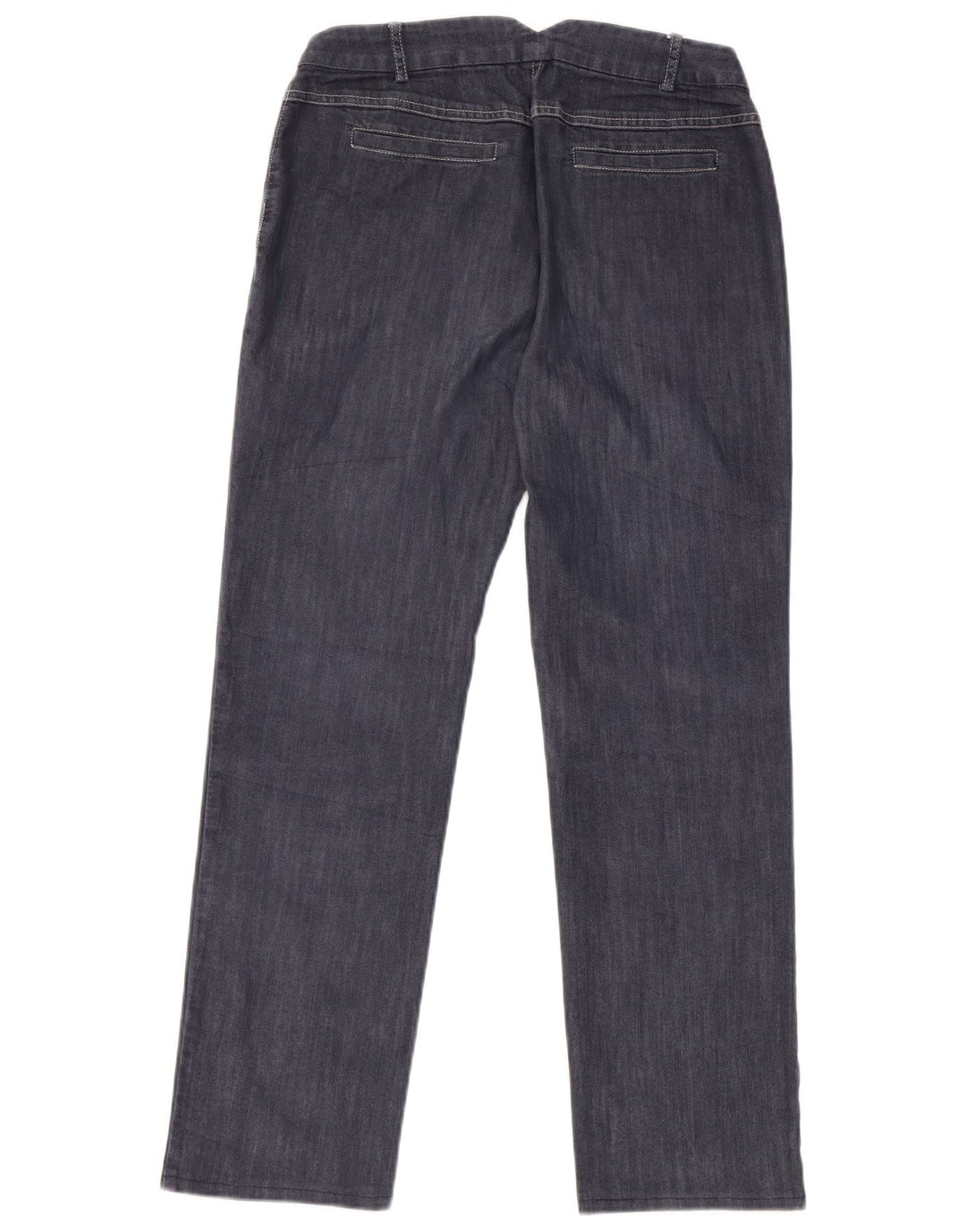 Czarne jeansy damskie proste Penny IT 40 Small W28 L26 Granatowe