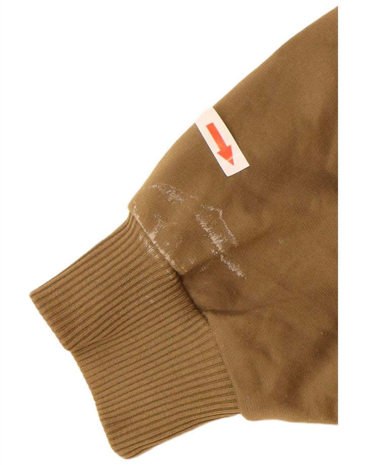 Męska kurtka dresowa Adidas UK 40/42 Medium Khaki Poliester