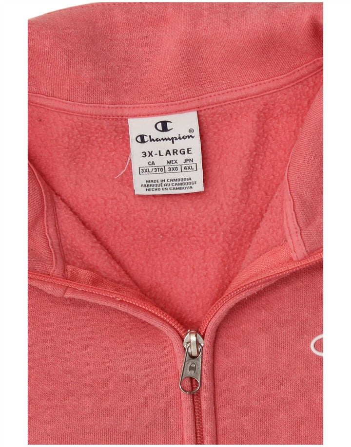 Damska kurtka dresowa Champion UK 22 3XL Różowa
