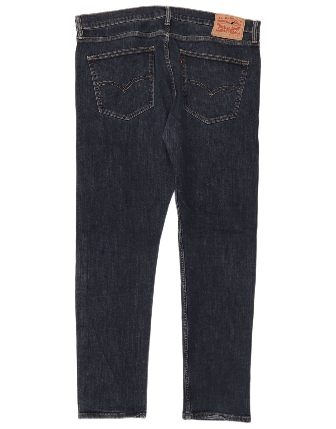 Męskie jeansy Levi's 508 Slim W36 L32 Granatowa bawełna