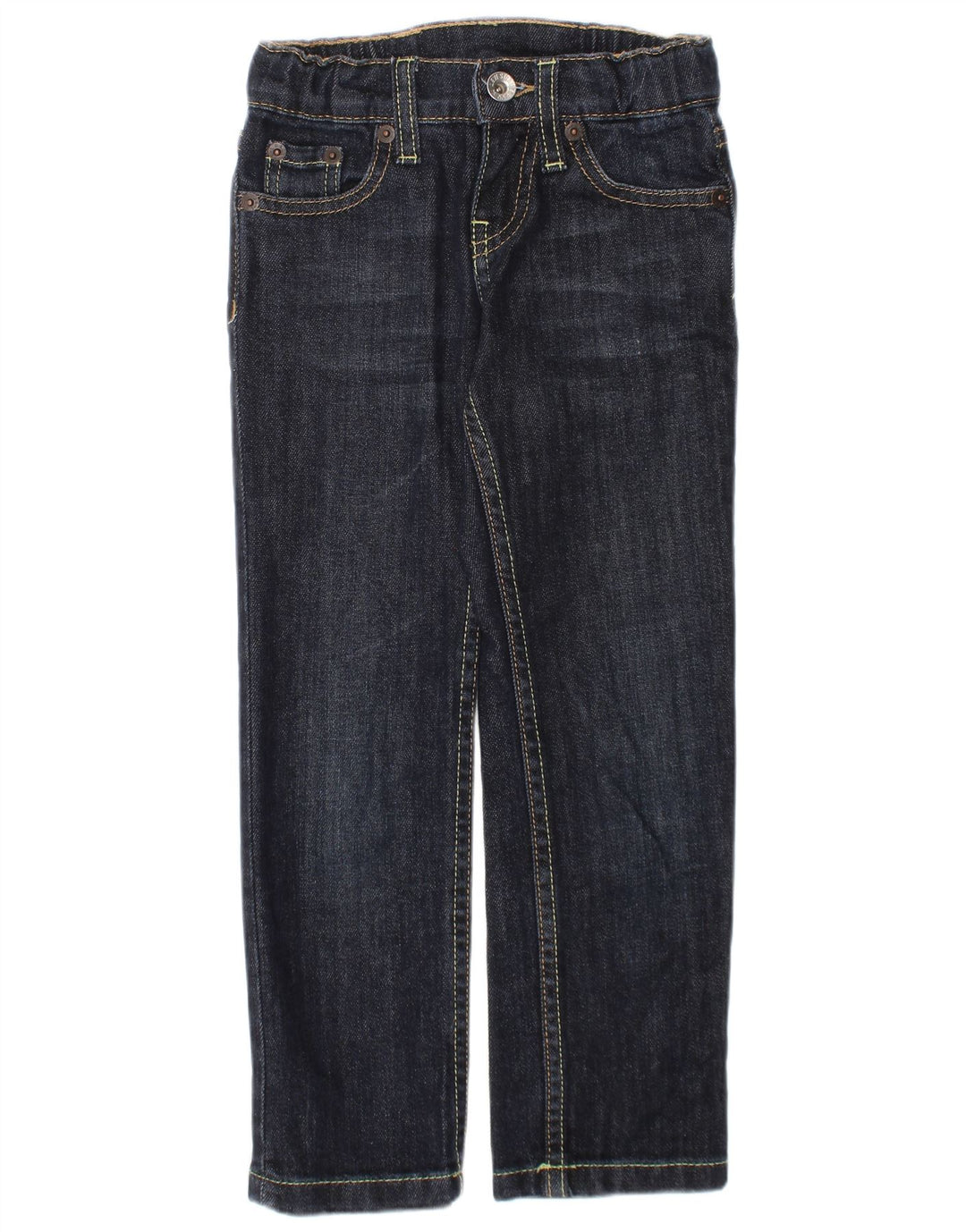 Dżinsy chłopięce LEVI'S Straight 3-4 lata W20 L18 Granatowa bawełna