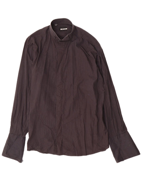 Męska koszula wizytowa PIERRE CARDIN rozmiar 16 1/2 41, duża, czarna w prążki