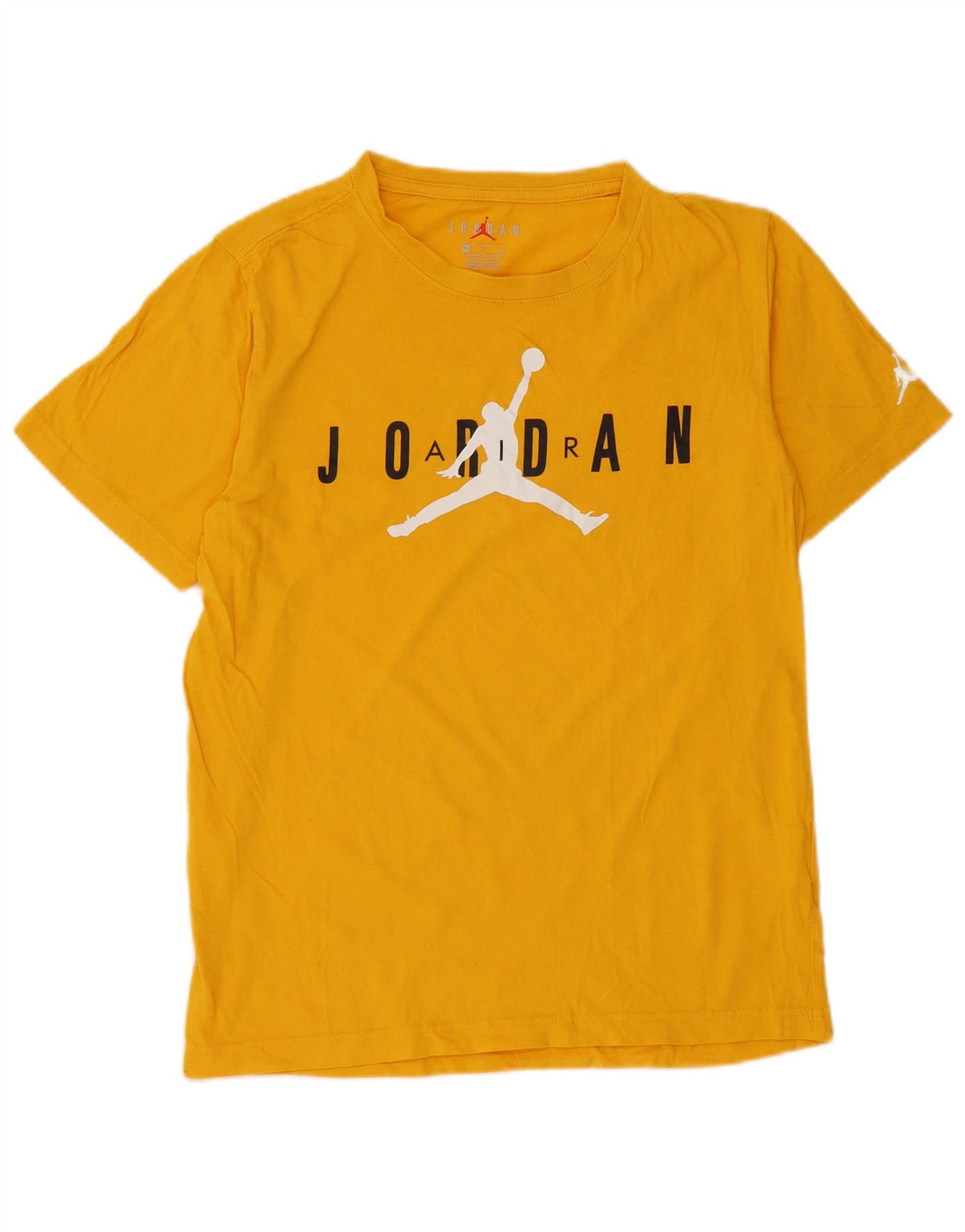 Chłopięcy T-shirt z grafiką JORDAN 13-14 lat XL, żółty, bawełniany