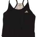 Damska kamizelka Adidas Crop Top UK 12 Średni Czarny Poliester