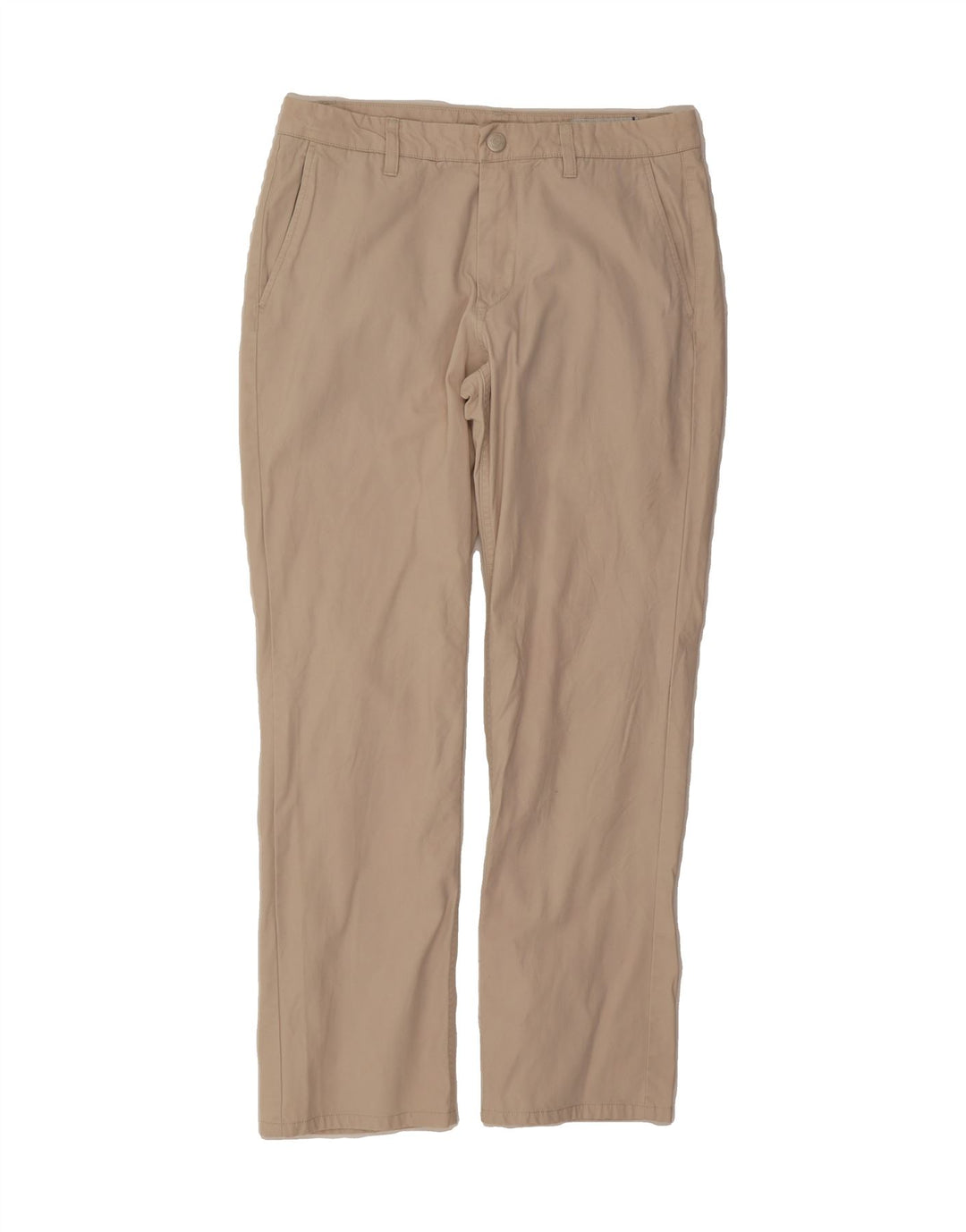 BONOBOS Mens Straight Chino Trousers W31 L30 Beige Vintage BONOBOS and Second-Hand BONOBOS from Messina Hembry 