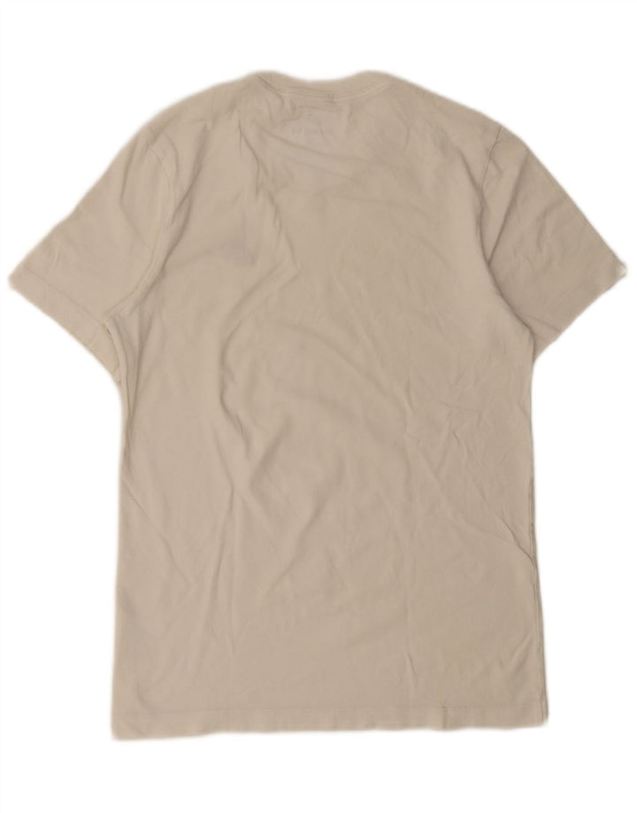 T-shirt męski Nike, mały, biały, bawełniany
