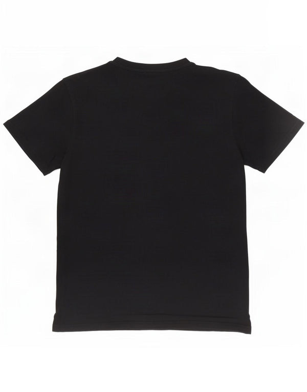 Kappa Mens Graphic T-Shirt Top Large Black