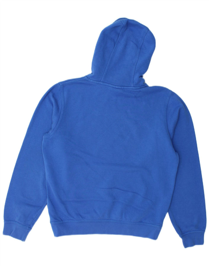 Męski sweter z kapturem Nike, mały, niebieski, bawełniany