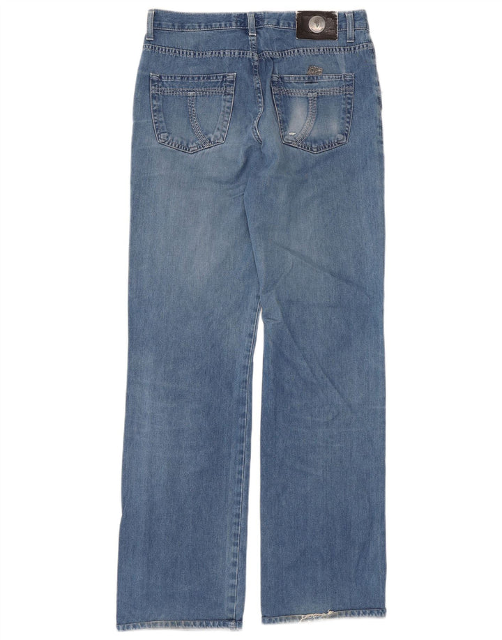 Jeansy męskie Trussardi Bootcut W31 L32 Niebieskie Bawełniane