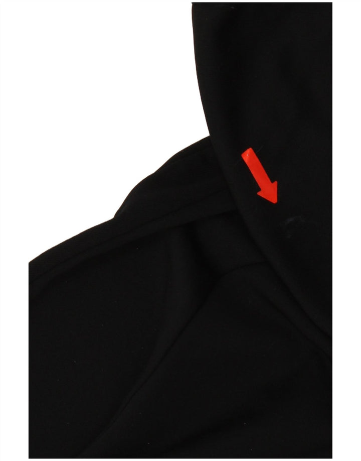 Męski sweter z kapturem Nike Dri Fit, średni czarny poliester