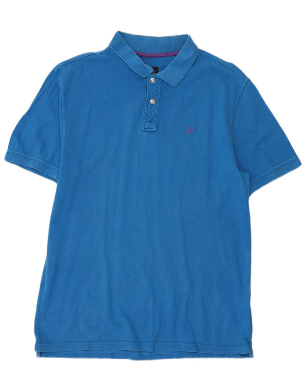 Męska koszulka polo Crew Clothing, duża, niebieska, bawełniana