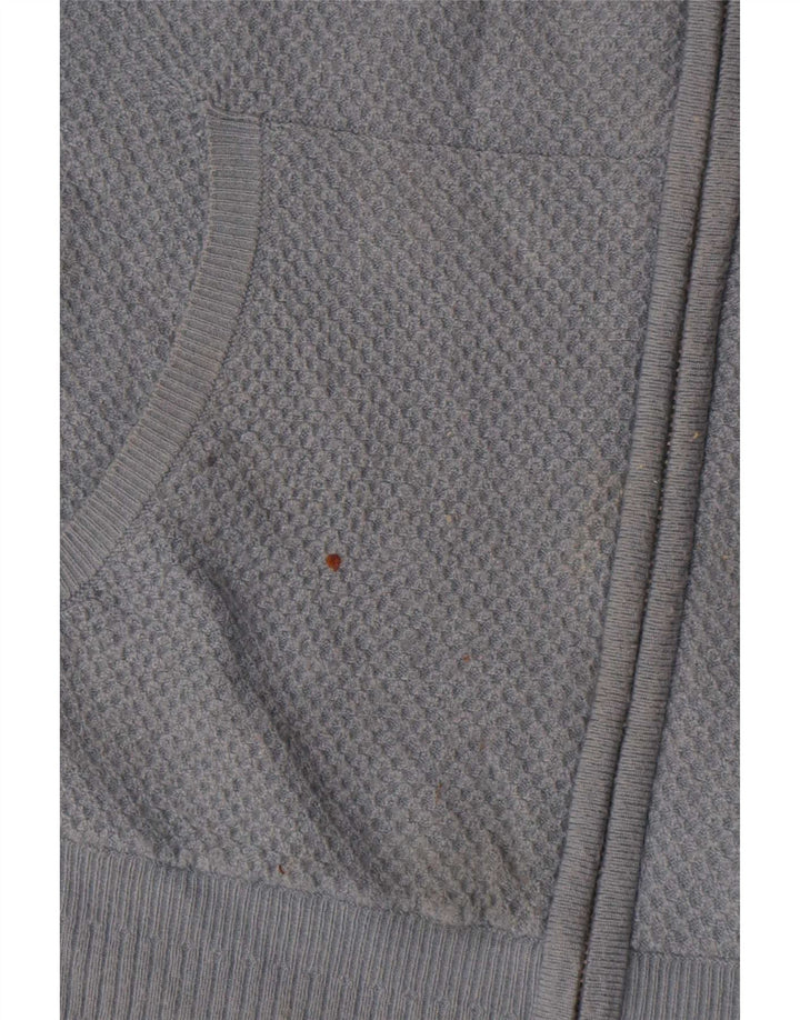 Marks & Spencer Męski sweter z kapturem, średnioniebieski, wiskozowy