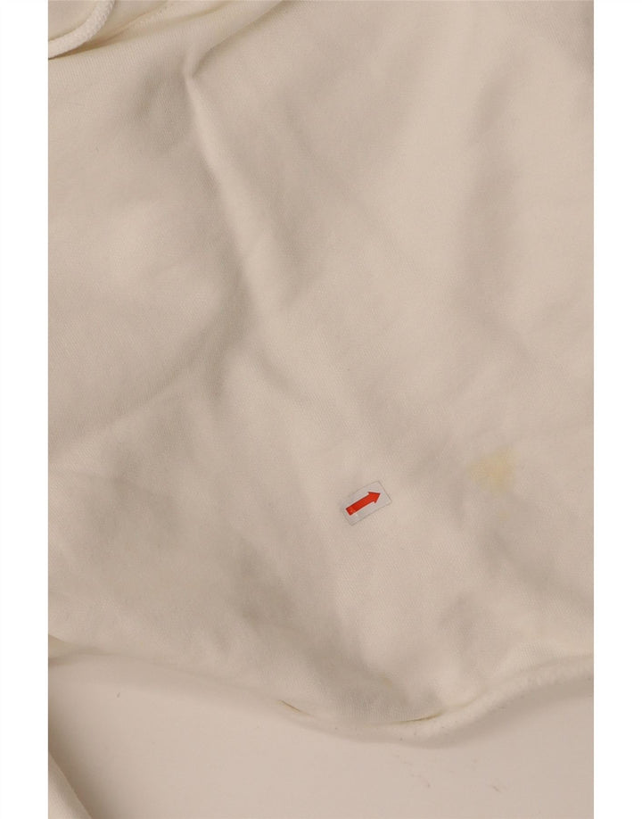 Damski sweter z kapturem CHAMPION, UK 10, mały, z białej bawełny