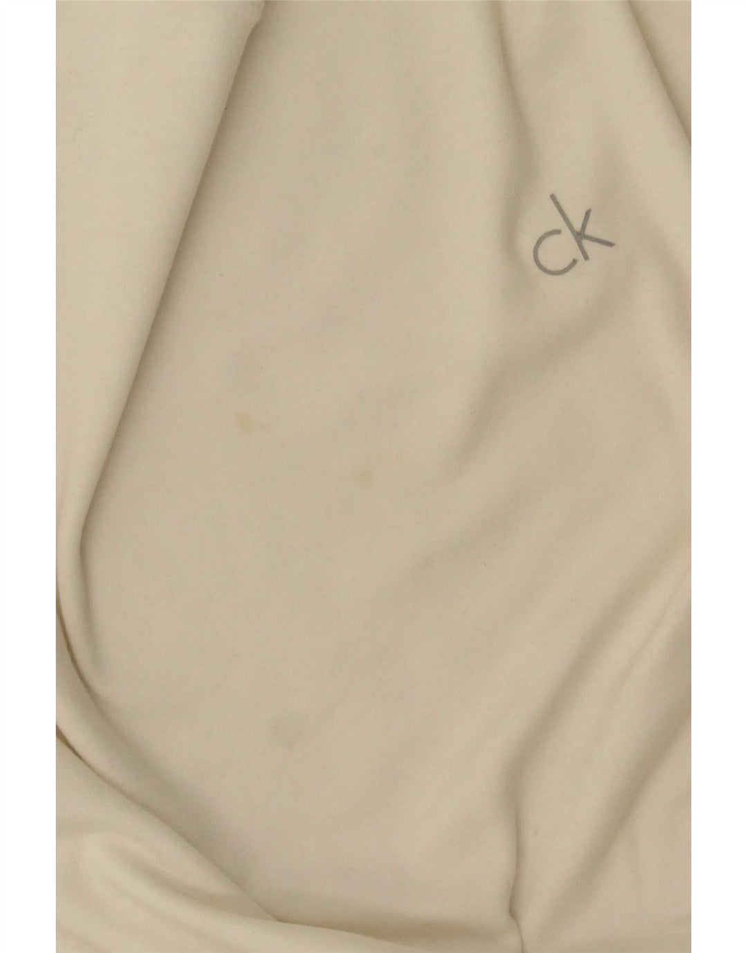 Męski top z długim rękawem Calvin Klein Jeans, średni kolor biały