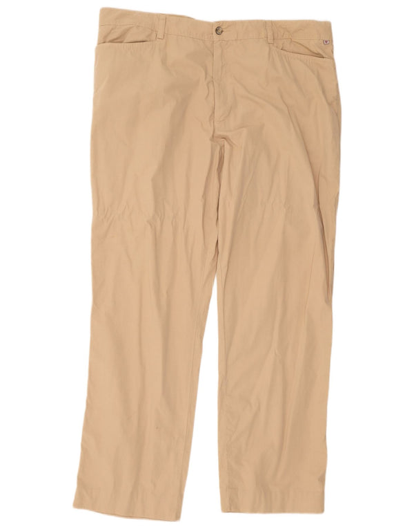 Spodnie męskie Pierre Cardin proste IT 54 2XL W42 L31 beżowa bawełna
