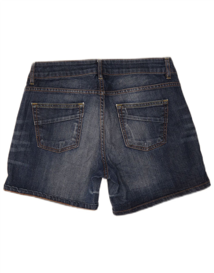 Damskie spodenki jeansowe Massimo Dutti EU 38 Small W28 Niebieskie bawełniane