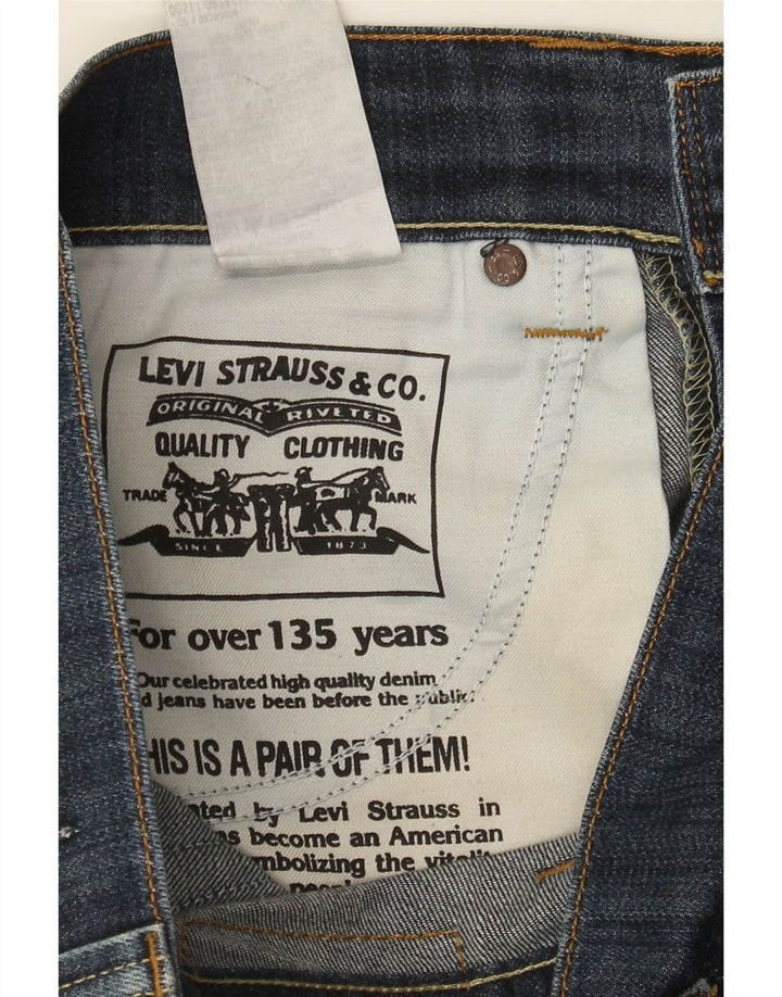 Męskie jeansy Levi's 511 Slim W31 L29 Niebieskie bawełniane