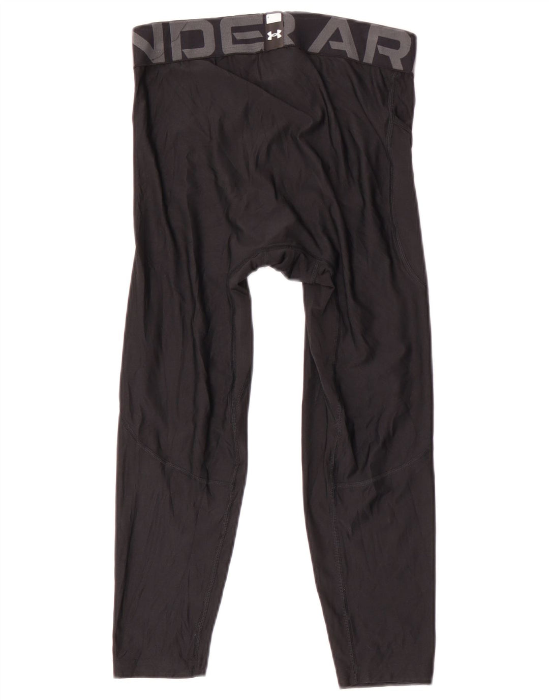 Męskie legginsy Capri Under Armour Heat Gear Graphic, średnie czarne