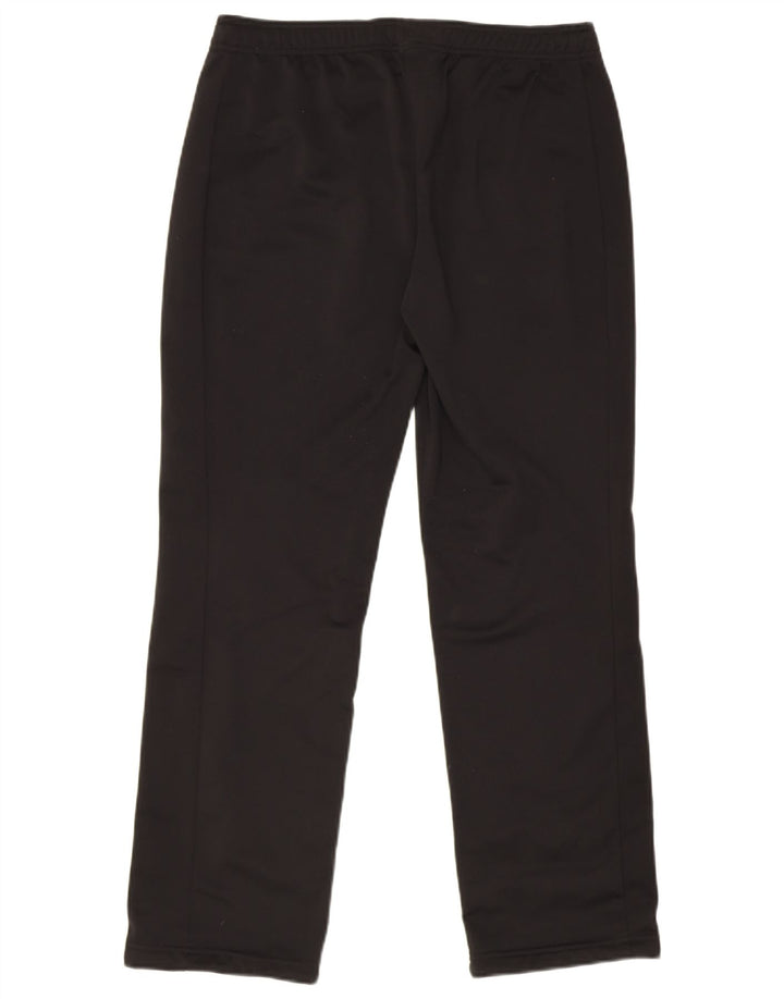 Damskie spodnie dresowe Adidas UK 16/18, duże, czarne, poliestrowe