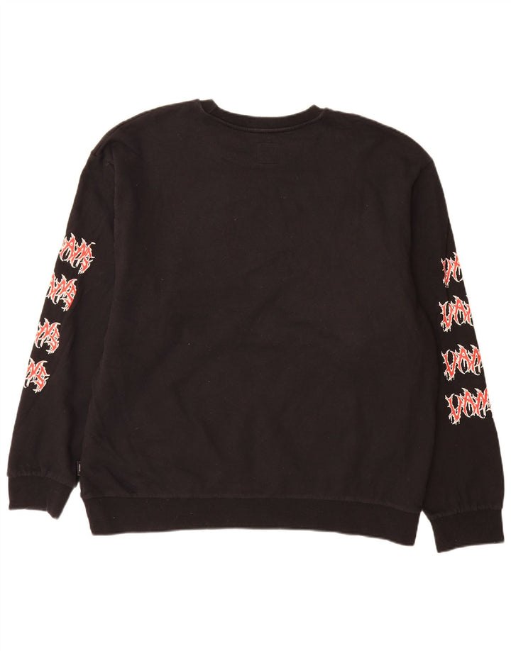 Męska bluza Vans Relaxed Graphic Jumper XL, czarna, bawełniana