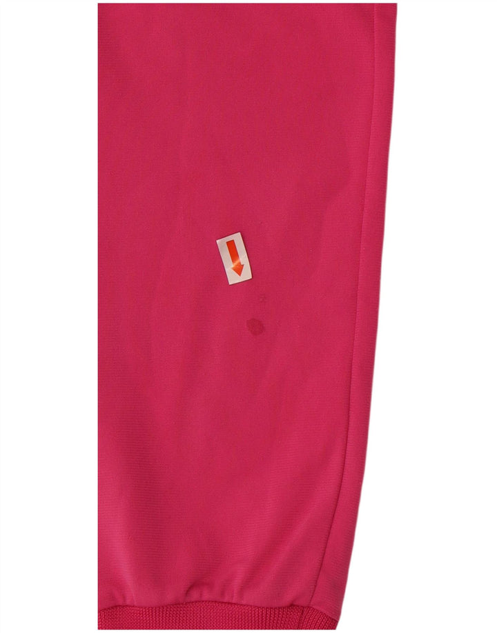 NIKE Womens Tracksuit Top Jacket UK 10 Small Pink Polyester