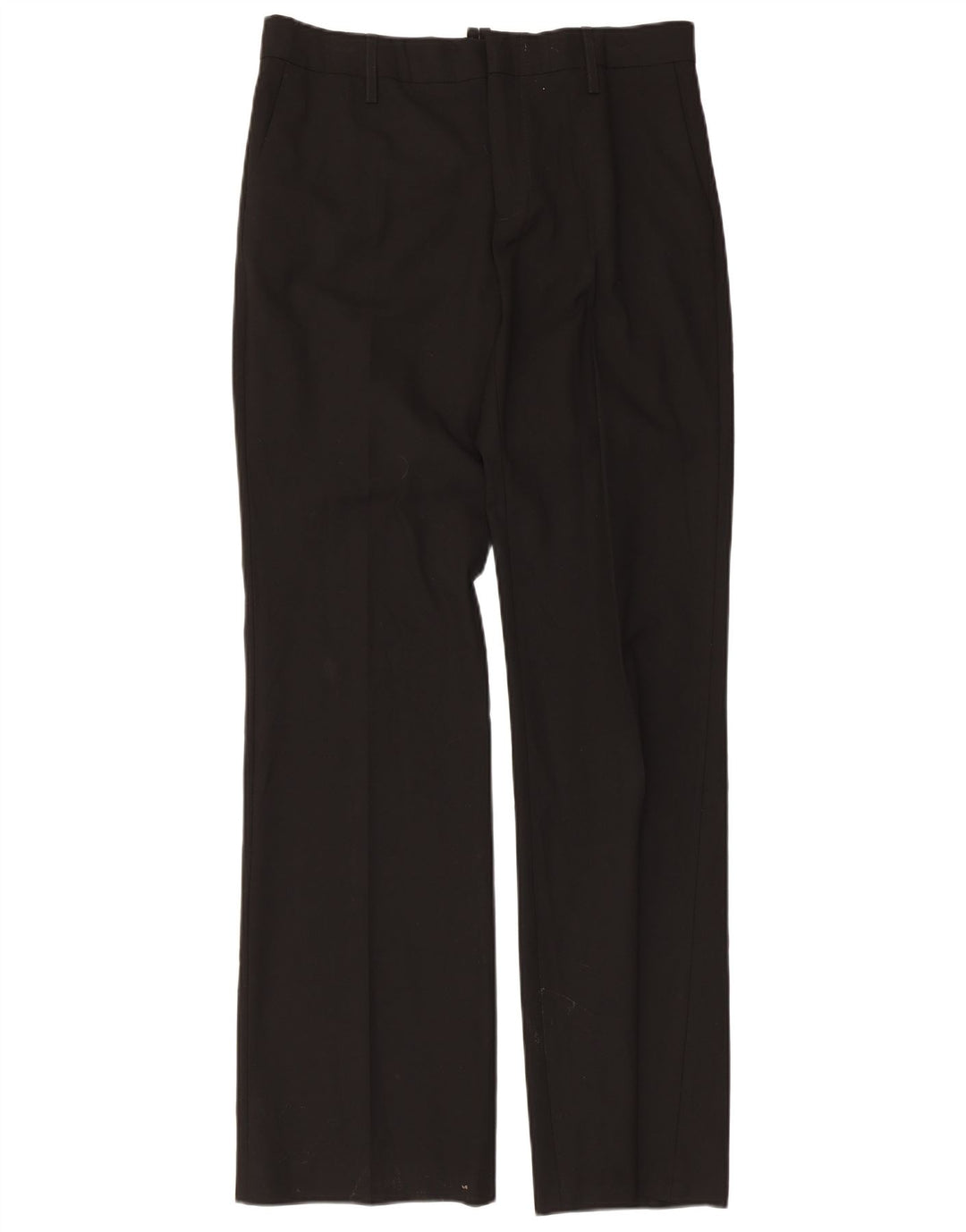 Damskie proste spodnie chino Zara EU 40 Medium W30 L34 Czarny poliester