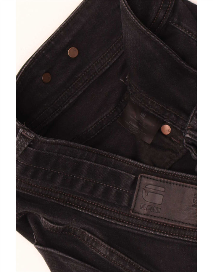 Damskie jeansy G-Star Midge Mid Rise Slim W33 L30 Czarne