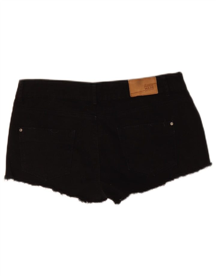 Damskie spodenki jeansowe Zara EU 38 Small W28 czarne