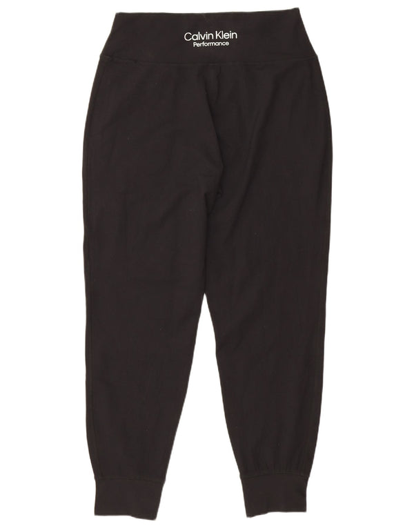 Damskie spodnie dresowe Calvin Klein Stretch Joggers UK 16, duże czarne