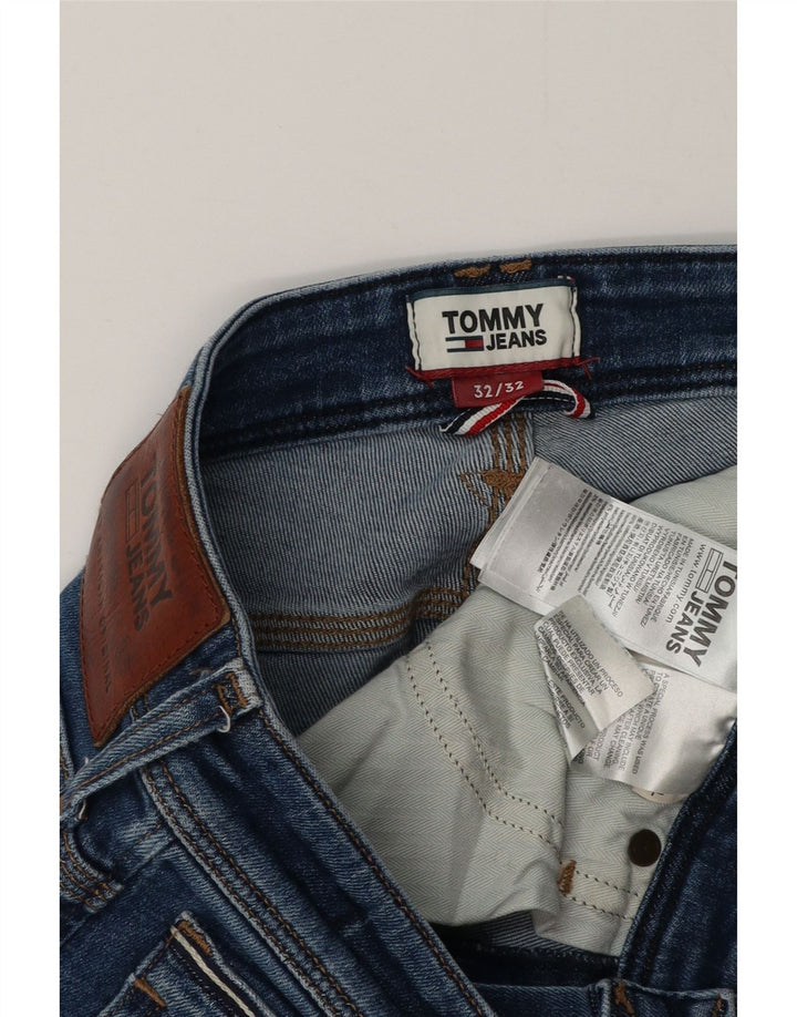 Damskie jeansy Bootcut Tommy Hilfiger W32 L32 Niebieskie bawełniane