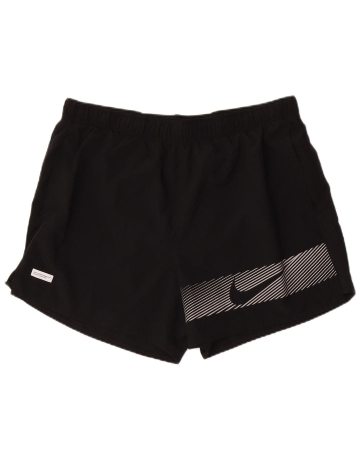 Męskie spodenki sportowe Nike Dri Fit Graphic XL, czarne, poliestrowe