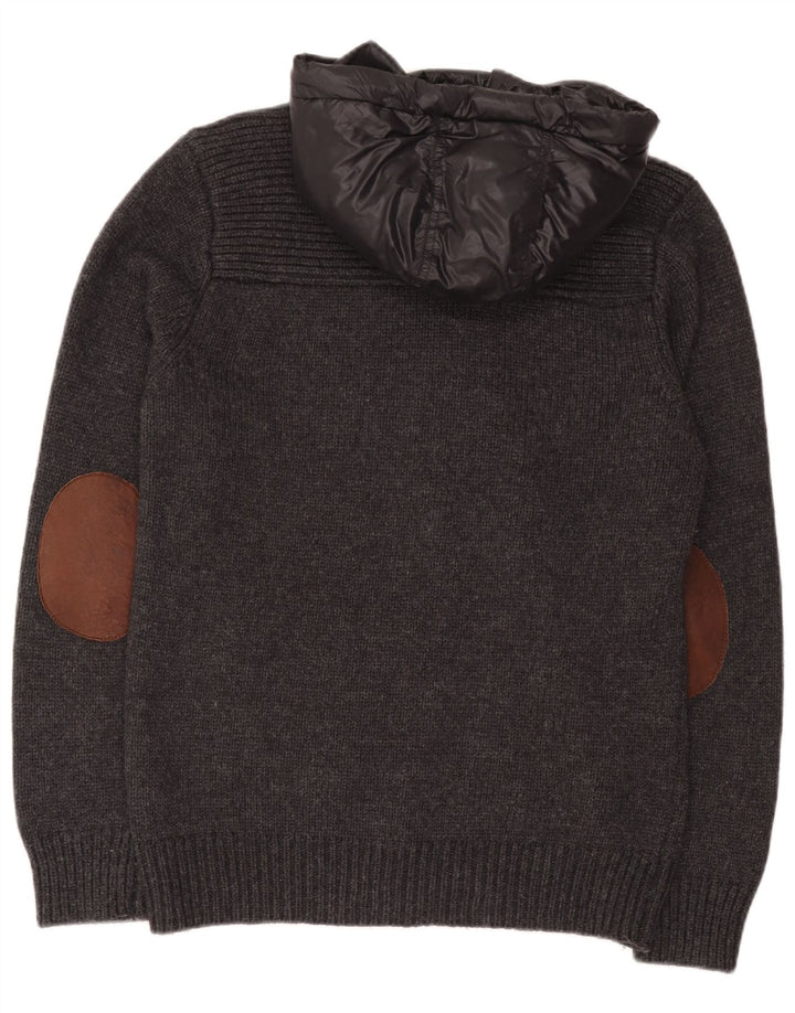 Sweter męski Scotch & Soda, duży, szary, wełniany