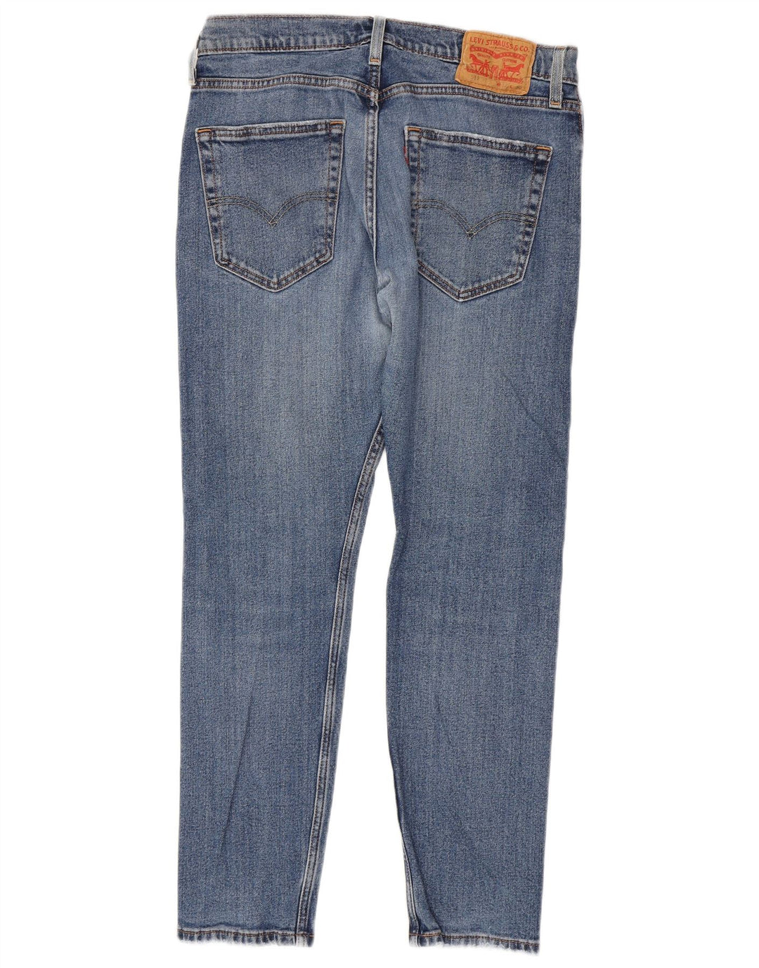 Męskie jeansy Levi's 512 Slim Fit W32 L30 Niebieska bawełna