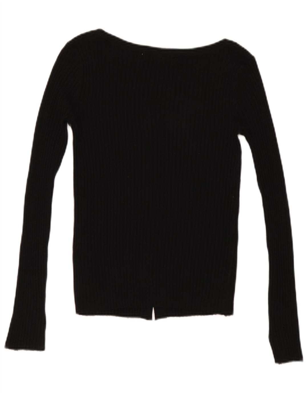 Sweter damski Zara Cardigan UK 8 Mały czarny akryl