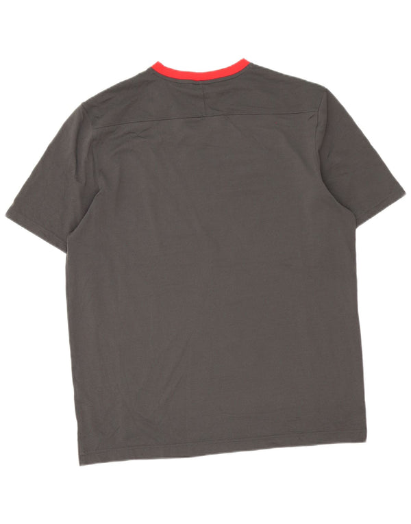 Męska koszulka t-shirt Under Armour Heat Gear z dużym szarym blokiem kolorów