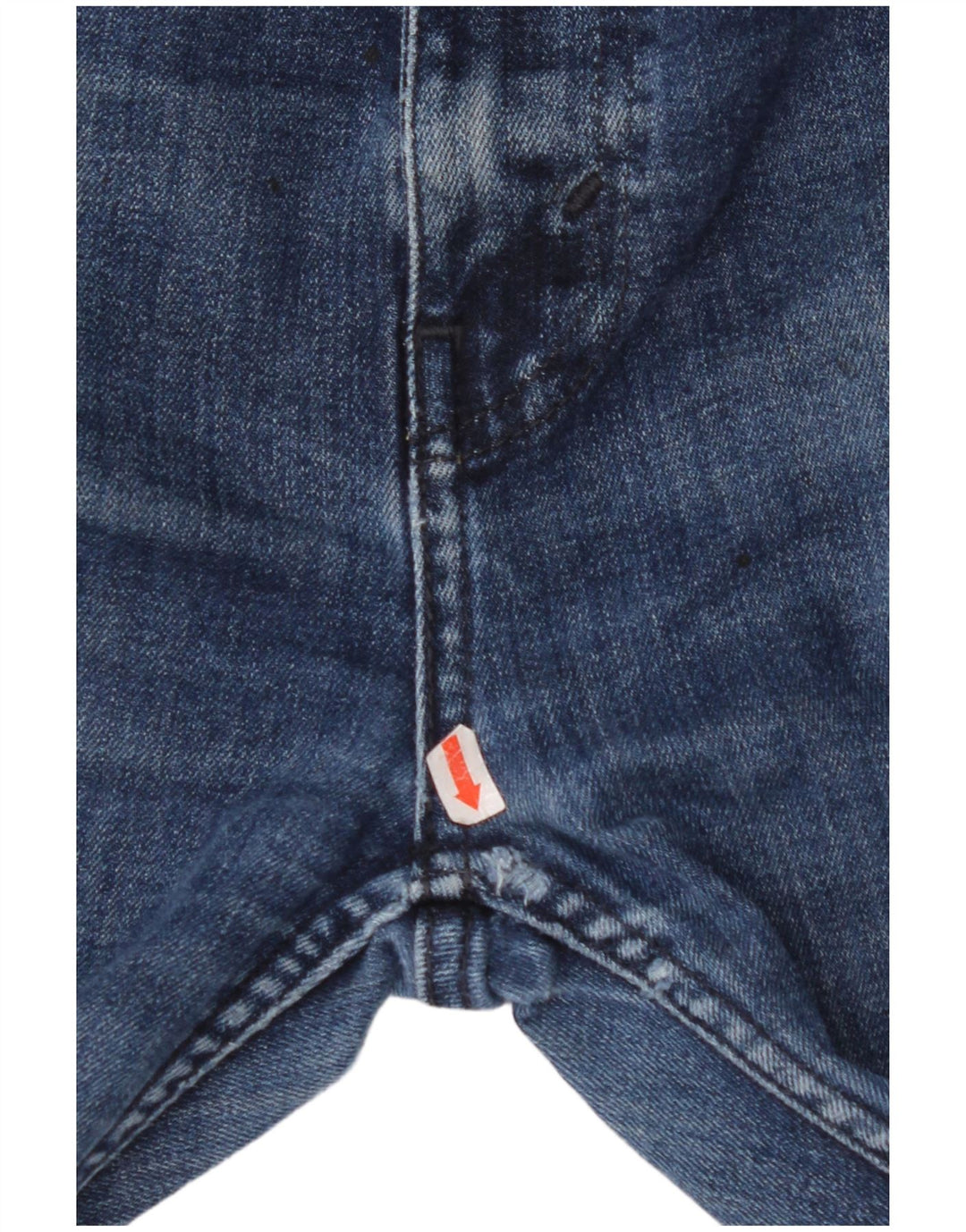 Męskie jeansy LEVI'S 502 zwężane W34 L32 niebieska bawełna