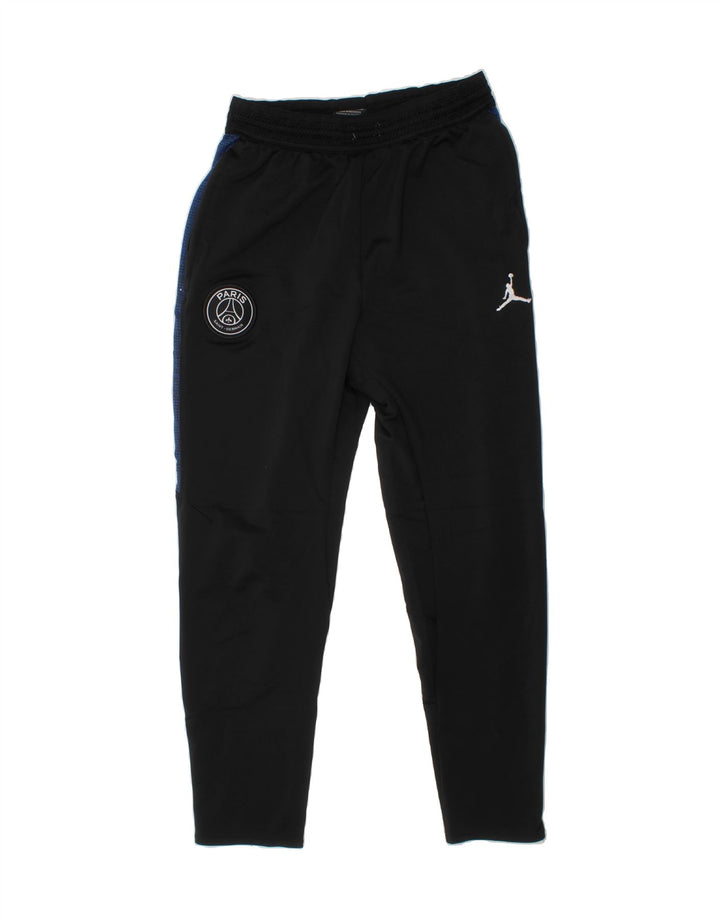 JORDAN Boys Tracksuit Trousers 12-13 Years Large Black Vintage Jordan and Second-Hand Jordan from Messina Hembry 